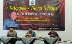 Pelepasan Purna Tugas Bapak Drs. H. M. Muslih Husein, M.Ag.