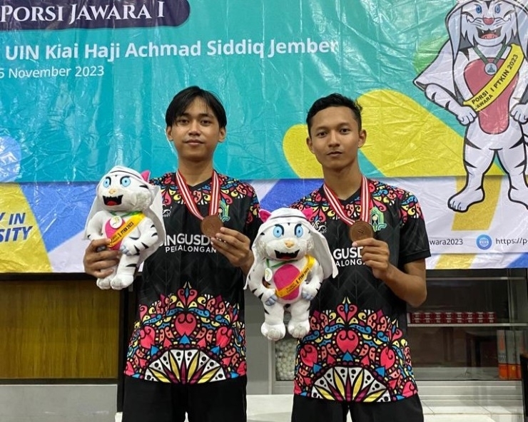 Tim Tenis Meja Ganda Putra Sukses Raih Medali Perunggu PORSI JAWARA I