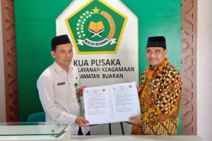 Penandatanganan Perjanjian Kerjasama Fakultas Syariah dengan KUA Buaran