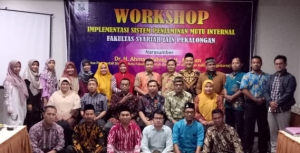Terus Berupaya Meningkatkan Mutu, Fakultas Syariah Adakan Workshop Implementasi SPMI